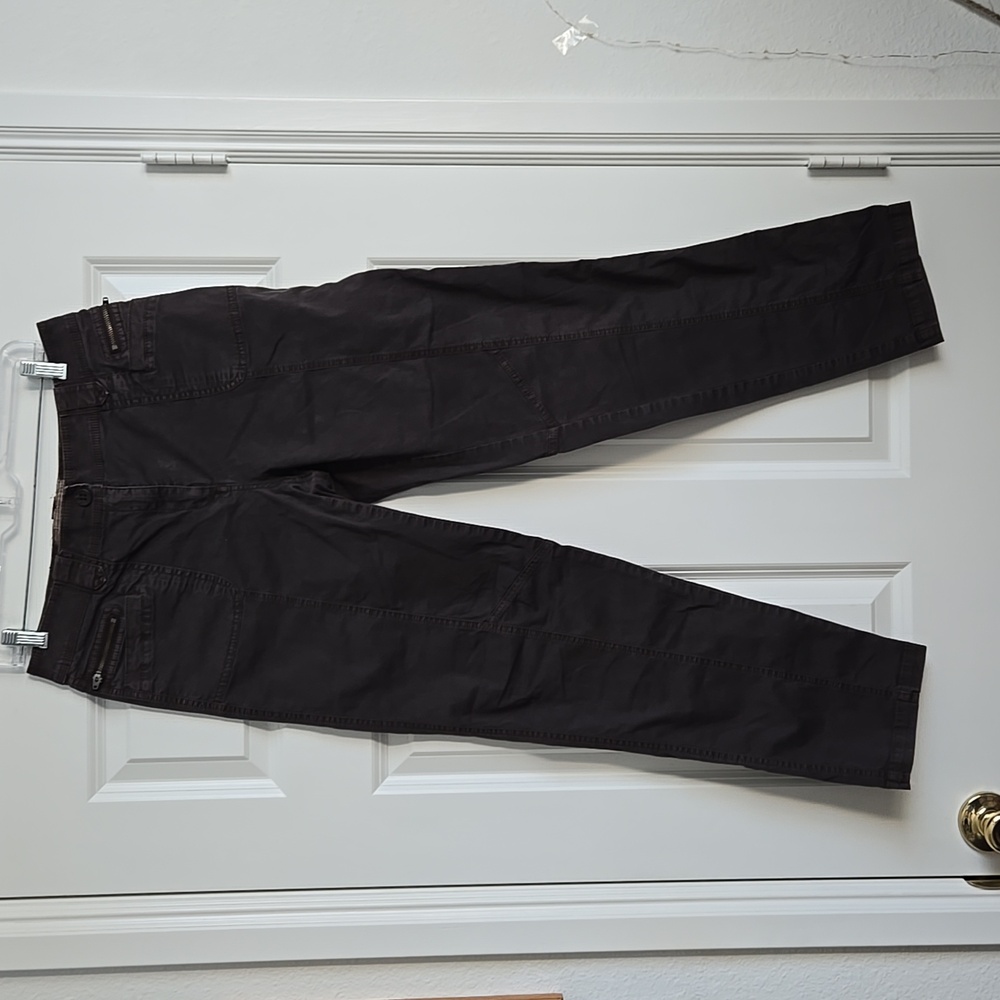 Chicos brown cargo style pants